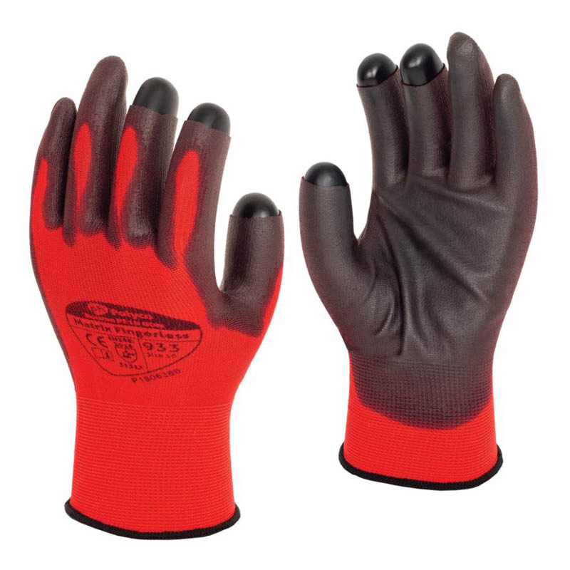 Waterproof fingerless work gloves hotsell